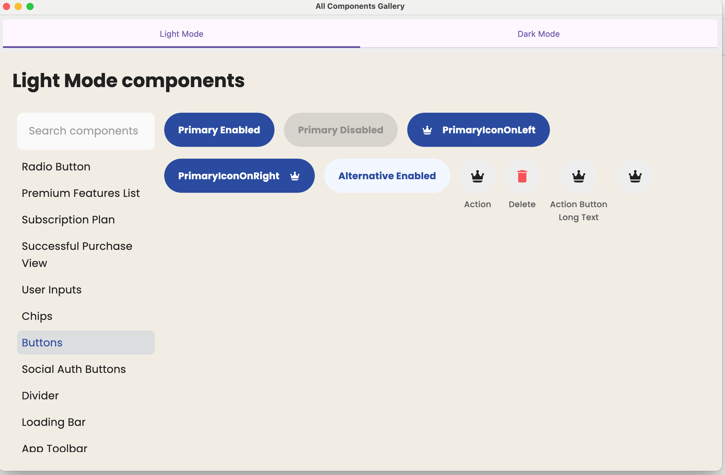 All UI Components
